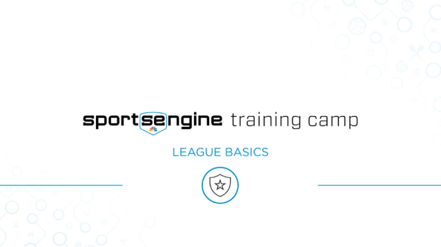 League Basics